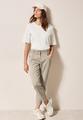 Hose im Casual Fit 34/7/8 Hosen - Jute Beige