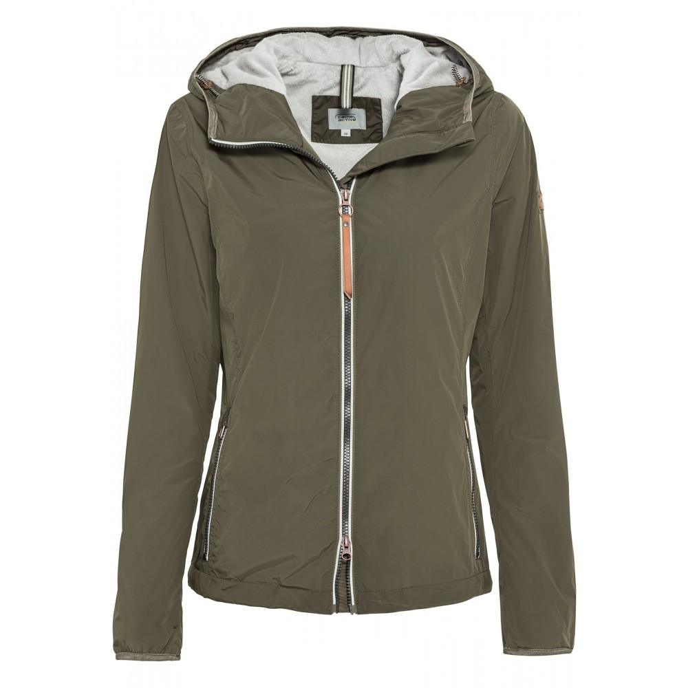Taillierter Anorak mit Kapuze