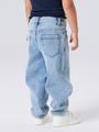 NMFBELLA BALLOON JEANS 2441-SM NOOS 104 Ballon Schnitt - Medium Blue Denim