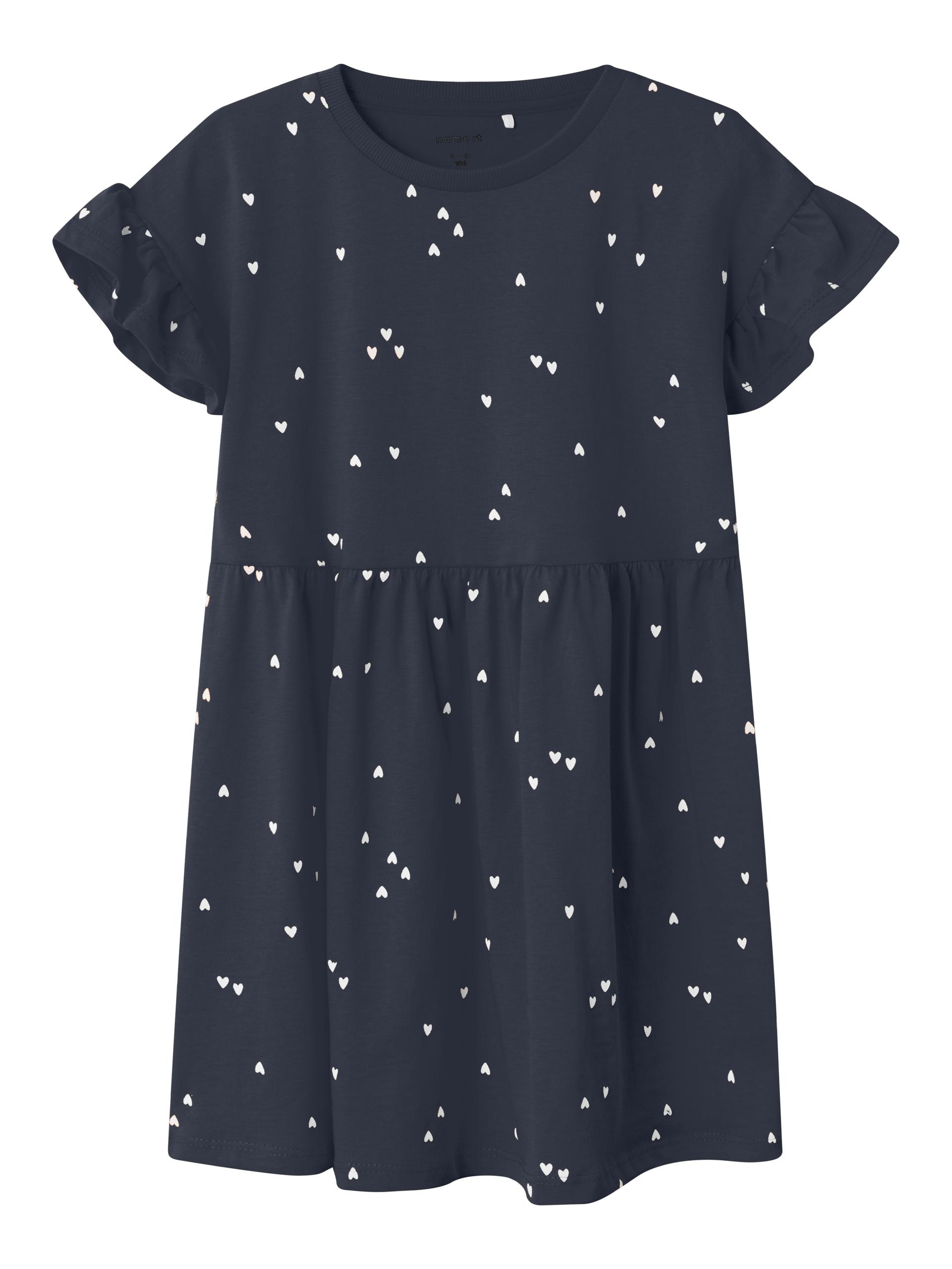 NMFHENNY SS DRESS PB 116 Normal geschnitten - Dark Sapphire