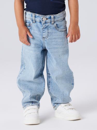 NMFBELLA BALLOON JEANS 2441-SM NOOS 104 Ballon Schnitt - Medium Blue Denim