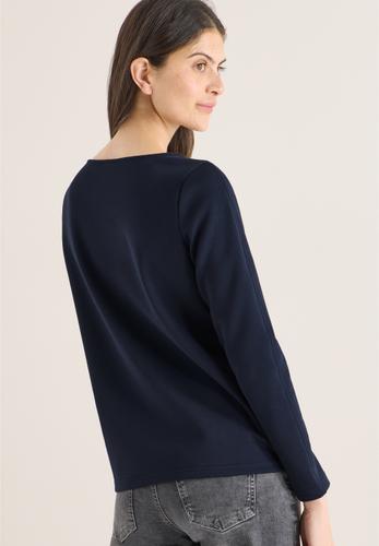 Shirt mit Stickerei M - Universal Blue