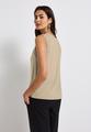 Top mit Chiffondetails 42 - Coastal Beige