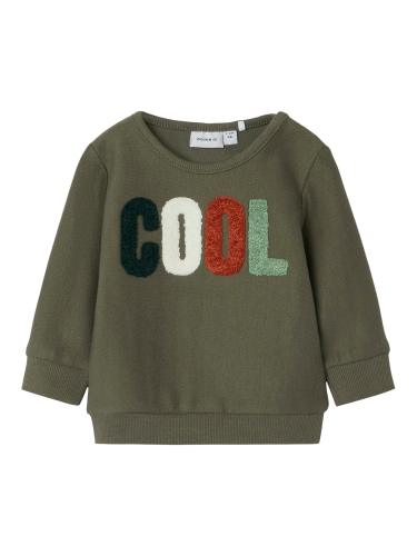NBMNULLO LS O NECK 56 Normal geschnitten - Tea Leaf