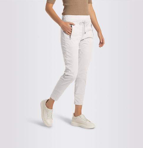 MAC JEANS - EASY active, Authentic stretch gabardine 42/OL - Beige