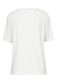 Blusenshirt NOS mit Kellerfalten-Detail 40 - Ecru