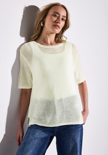 Kurzarmpullover 40 - Off White