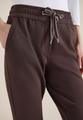 Hose in Unifarbe L/28 - Macchiato Brown