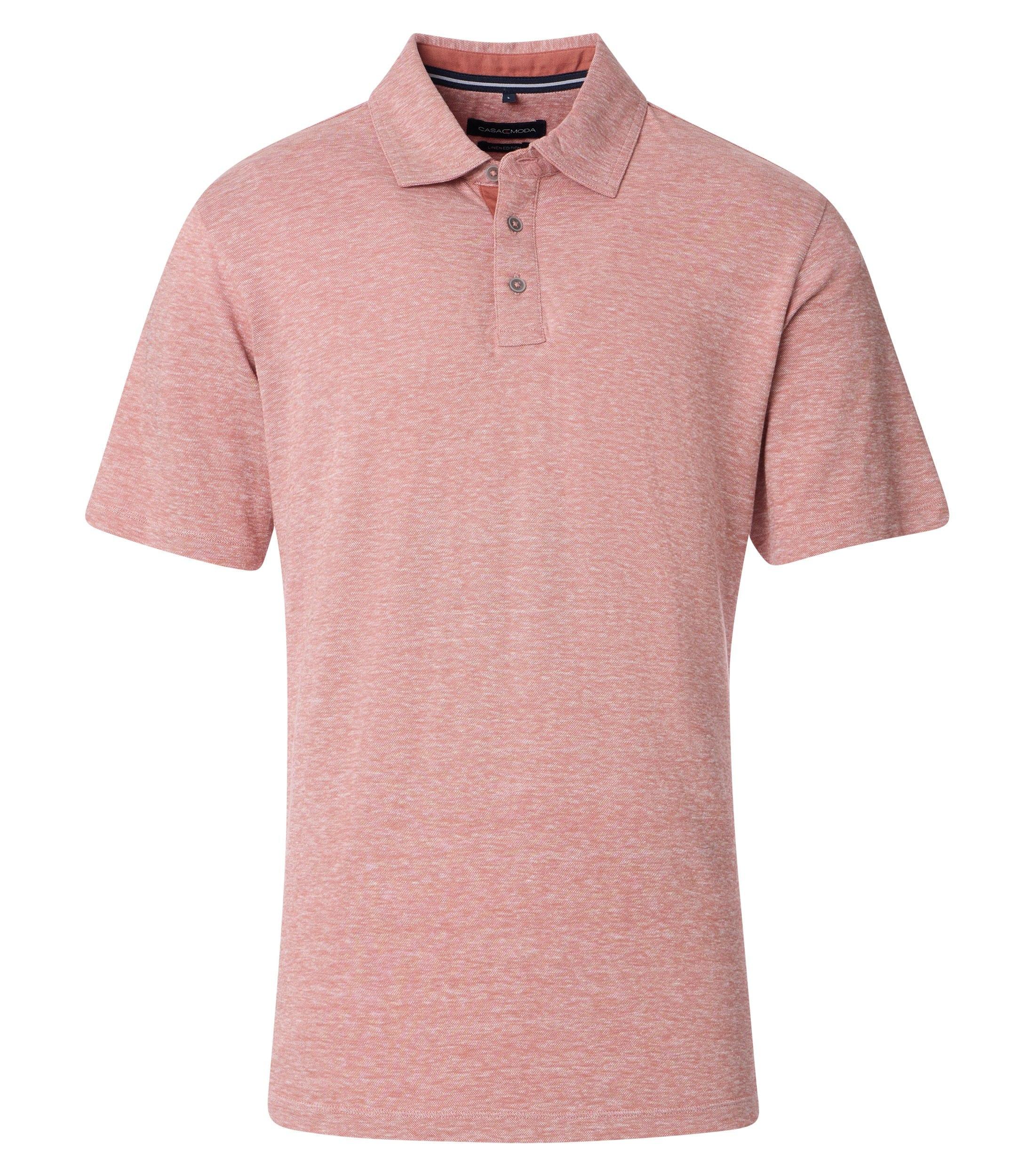 Polo-Shirt XL Basic Circular Knit - Orange
