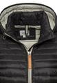Steppjacke aus recyceltem Polyamid Schwarz 46