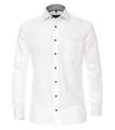 Popeline Hemd uni 39 Modern Fit - Weiss