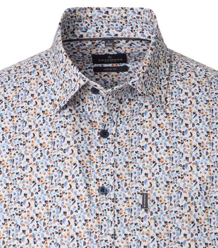 Freizeithemd XXL Casual Fit - Beige