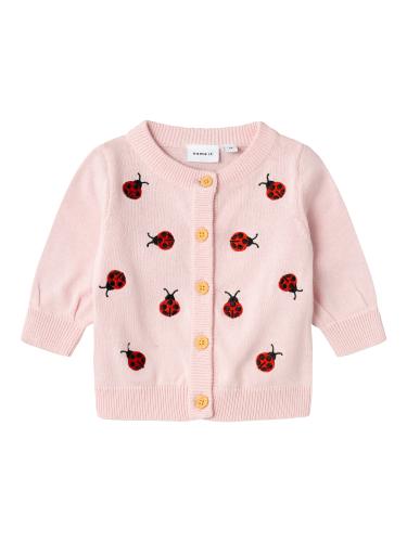 NBFFASILLE LS KNIT CARD 68 - Parfait Pink