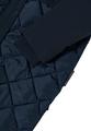 Mantel mit Strukturmix M - Dark Navy Blue