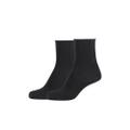 Women Basic cotton fine Ankle Socks 2p