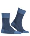 FALKE Sensitive Herringbone Herren 41-42 - Dusty Blue