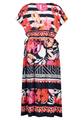 Maxikleid 44 Lässig - Red/dark Blue