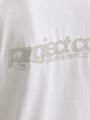 JCOUNION BACK PRINT TEE SS CREW NE JNR 152 Locker geschnitten - Bright White