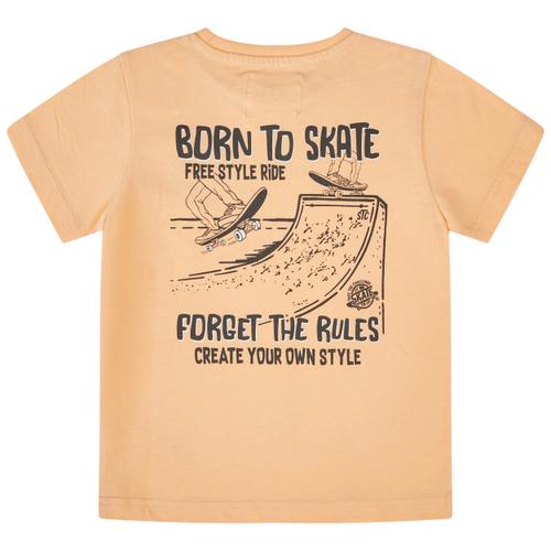 Kn.-T-Shirt 104/110 - Soft Orange