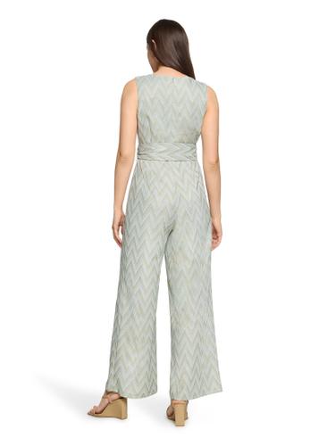 Jumpsuit 36 Figurumspielend - Blau/Grün