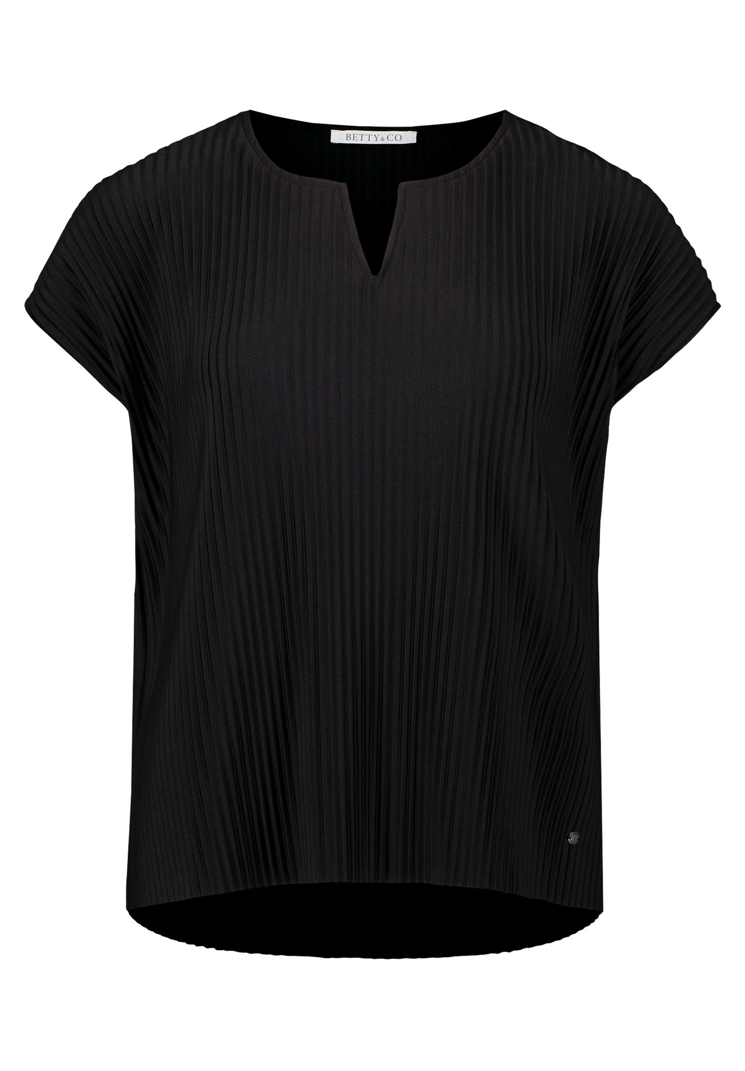 Kurzarm-Shirt M Figurumspielend - Schwarz