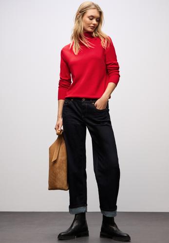 Rollkragenpullover 46 - Racing Red