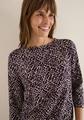 Shirt mit Minimal Print XXL - Eggplant Red