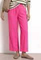 Wide Leg Hose im Loose Fit aus Leinen 42/7/8 Hosen - Magenta Dream