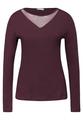 Shirt mit Meshdetails 40 - Jazz Berry