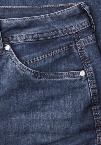 Barrel Leg Jeans 25/28 - Medium Blue Washed