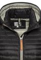 Steppjacke aus recyceltem Polyamid Schwarz 46