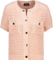 Ajour Strickjacke 42 - Summer Peach