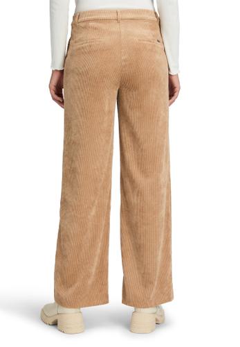 Anzughose 40 Figurumspielend - Beige
