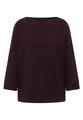 Batwing Shirt mit Tape S - Eggplant Red