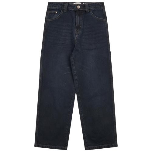 Kn.-Worker-Jeans 158 - Dark Blue Denim