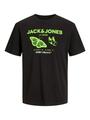 JCOTEXT COTTON TEE SS CREW NECK FST JNR 152 Normal geschnitten - Black