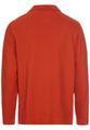 Langarm Poloshirt aus zertifiziertem Organic Cotton 3XL Regular Fit - Brick Red