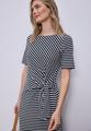 Midi-Kleid mit Knotendetail 34 - Shadowed Navy