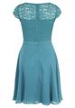 Cocktailkleid 40 Ausgestellt - Smoky Teal