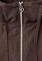 Jacke mit Kapuze und Zipper 44 - Mahogany Brown