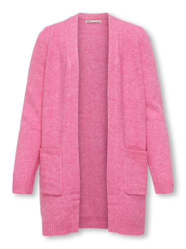 KOGLESLY L/S OPEN CARDIGAN KNT NOOS 158/164 Normal geschnitten - Carmine Rose