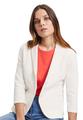 Jerseyjacke 38 Tailliert - Rohweiß