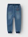 NMMBEN BAGGY R FLEECE JEANS 7330-AN O 92 Übergroß - Medium Blue Denim