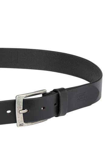 Ledergürtel Schwarz XXL