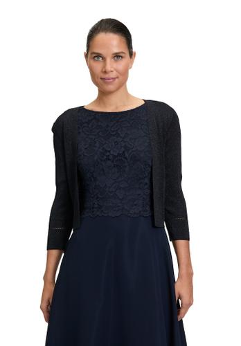 Strickbolero Blau S