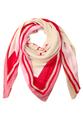 Tuch aus Modal mit Wording One size - Salsa Red