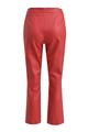 Vegan Leather Pants M - Cherry