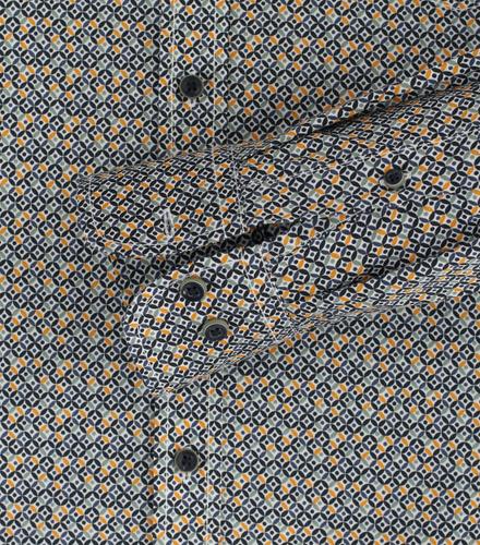 Freizeithemd XXL Casual Fit - Gelb