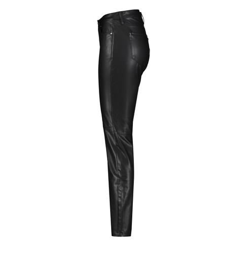 MAC JEANS - SLIM vegan, Light vegan leather 42/30 - Schwarz
