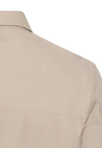 Overshirt mit Taschen M Relaxed Fit - Light Beige